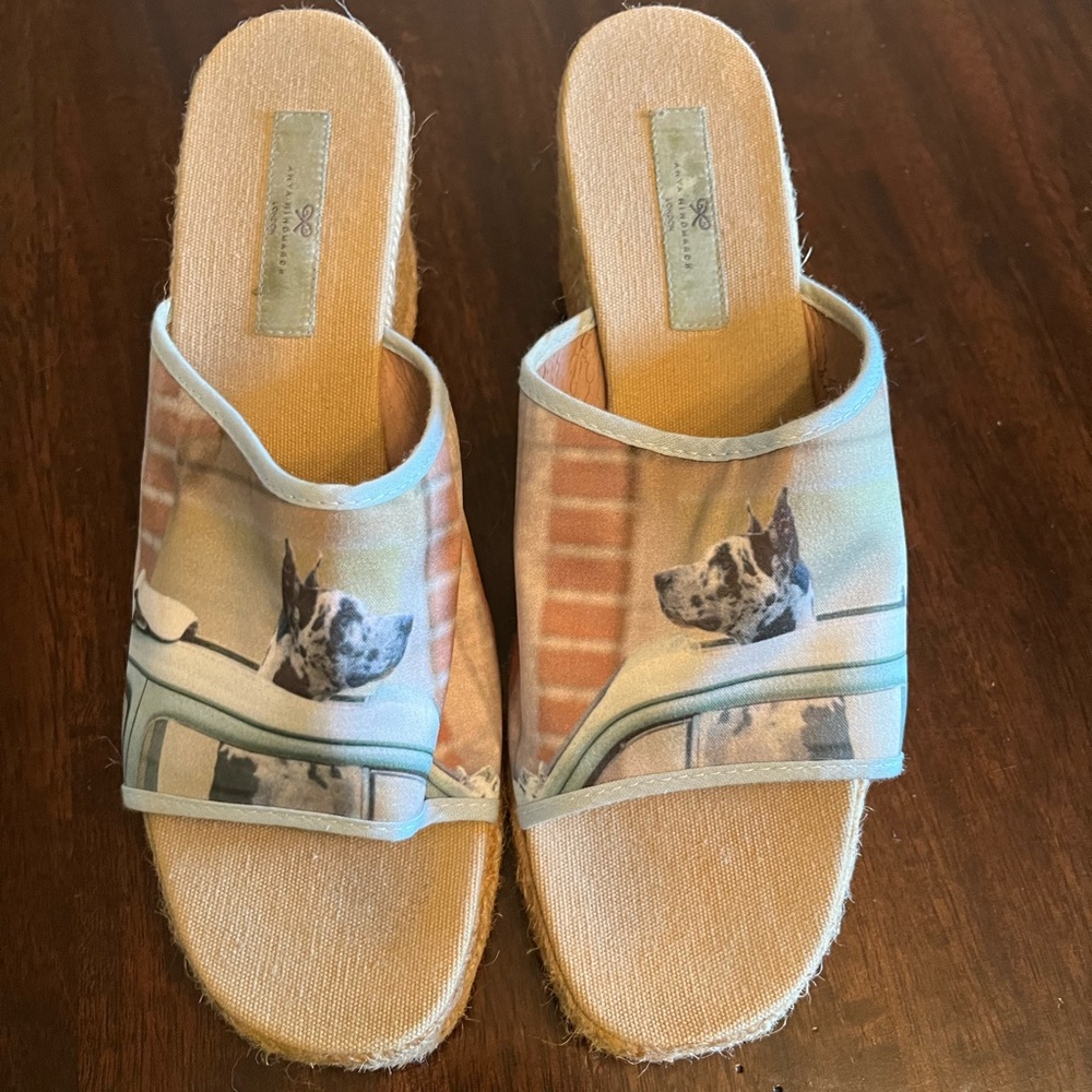 anya hindmarch wedges size 40